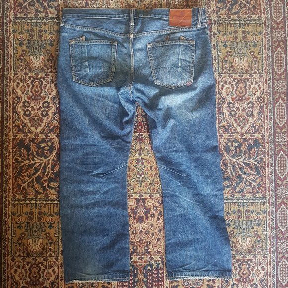 SOLD 🌈 Authentic Vintage PRPS Sashiko Straight Jeans, Made in Japan - Picture 7 of 7